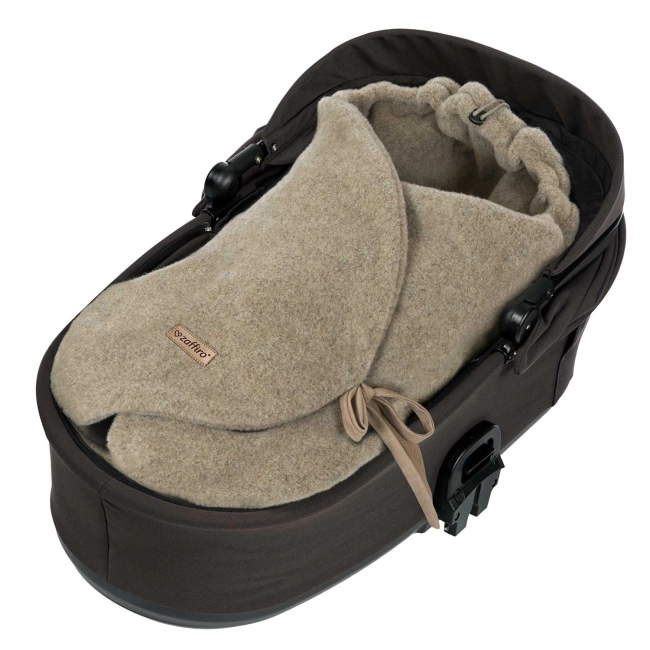 Zaffiro - Otulacz wełniany Sierra 0-12m Brown