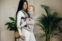 Nosidełko LennyLamb - LennyUpGrade: Jodełka Almond