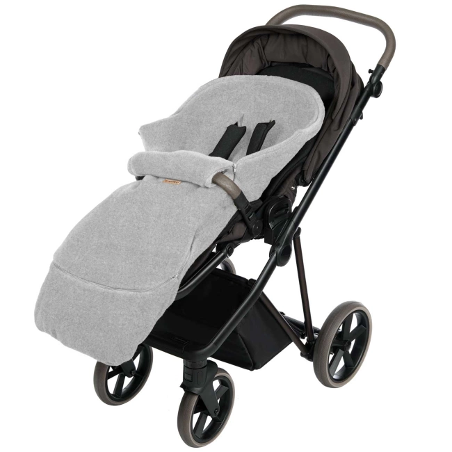 Zaffiro - Śpiworek Maxi 0-36 miesięcy Wełna Premium - Sierra Grey