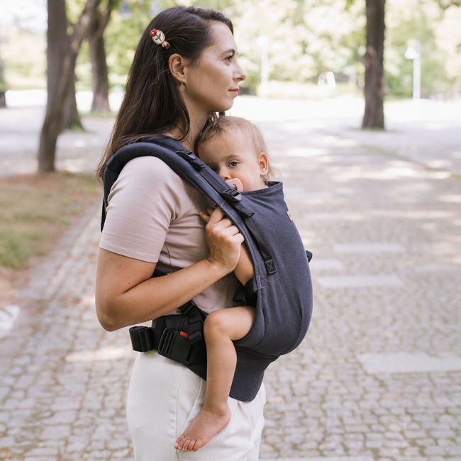 Zaffiro - baby carrier BabyGrow Roma: Anthracite