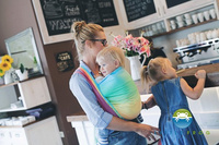 Chusta tkana Little Frog Piaskowy Ammolit