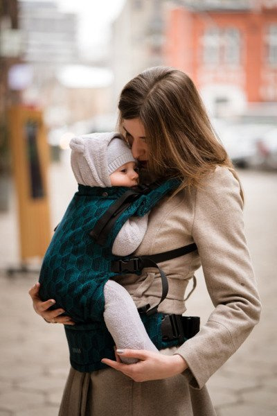 Baby carrier Kavka Multi-age baltic shade
