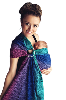 Little Frog Ring Sling - Dark Aurora Cube