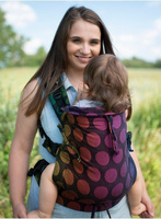 Nosidełko Kinder Hop Multi Soft: Dots Rainbow