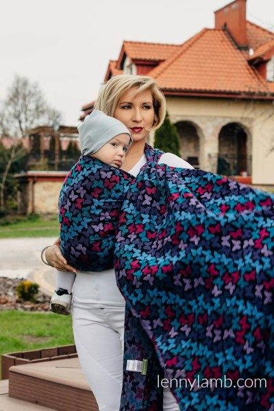 Chusta tkana Lenny Lamb Skrzydła Motyla Nocą