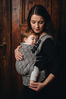 Baby carrier Kavka Multi-age grey shade