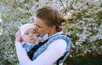 Baby carrier Kavka Multi-age Sky Braid 