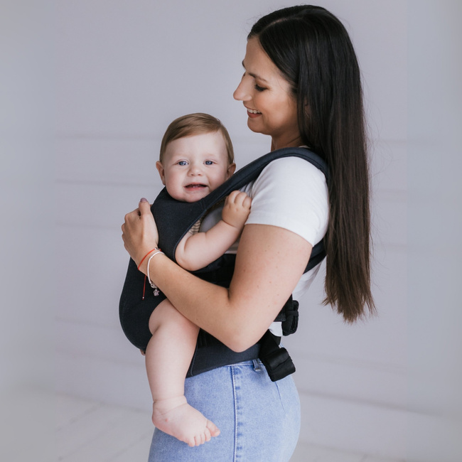 Zaffiro - baby carrier BabyFlow Roma: Anthracite