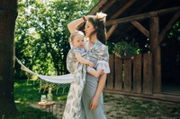 Chusta kółkowa LennyLamb - Rainforest Serene