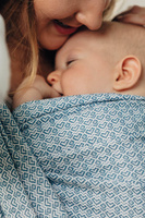 Chusta tkana LennyLamb - LittleLove Sky Blue