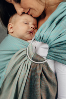 Chusta kółkowa LennyLamb - Mała Jodełka Baby Mint