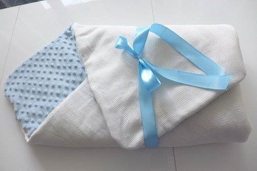 Ocieplany kocyk z chusty