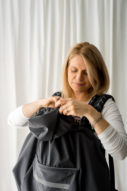 Osłonka na nosidełko Kavka - 2w1 Dark Grey