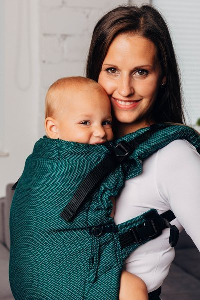 Lenny Lamb Baby carrier: LennyUpGrade Emerald