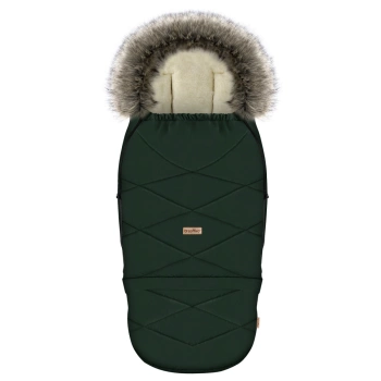 Zaffiro - Nordico GrowUp Wool Sleeping Bag Bottle Green