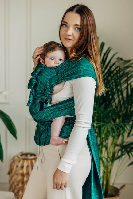 LennyHybrid Half Buckle Carrier - Basic Line Emerald