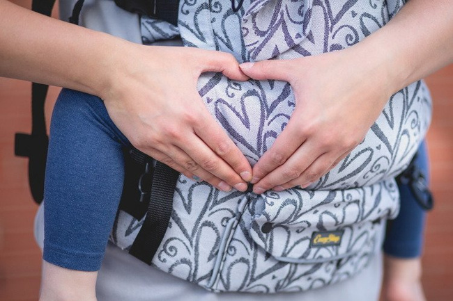 Nosidełko EverySlings EveryAge fLOVEr Dark revers