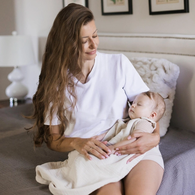 Zaffiro - Zaffiro Full Muslin Sleeping Bag 0.5 TOG 0–6m