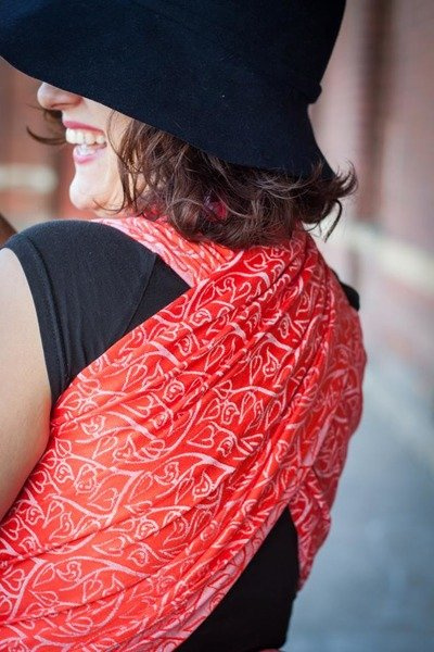 Chusta tkana Loktu She Bird Garden Carmina