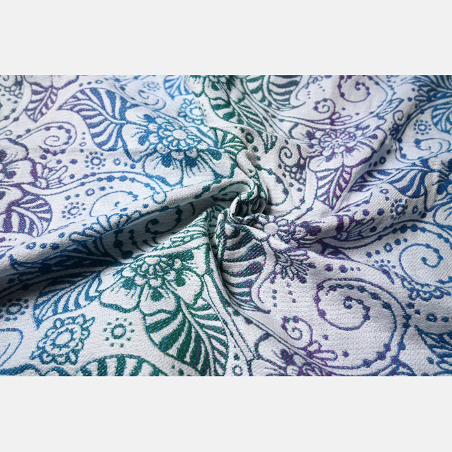 Chusta tkana Yaro Slings - Yaro Ava Trinity Peacock Rainbow Tencel 