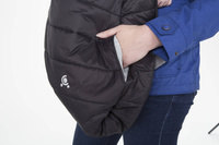 CuddleCo - 2 in 1 baby carrier cape and stroller liner khaki/grey