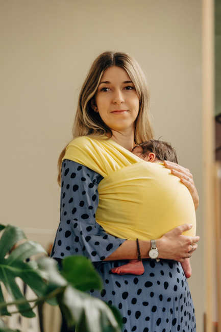LennyLamb Stretchy/Elastic Baby Sling - Sunbeam (5m.)