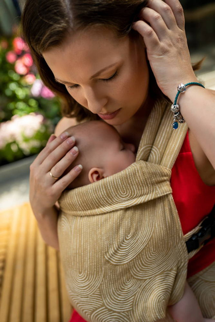 Nosidełko regulowane Qusy - Sand Stories Natural