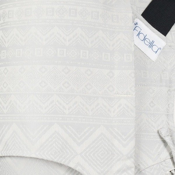 Nosidełko regulowane Fidella Fusion 2.0 Cubic lines Pale Grey