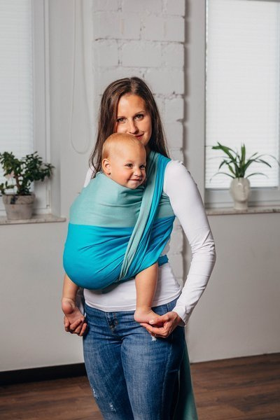 Moja pierwsza chusta - LennyLamb Labradoryt