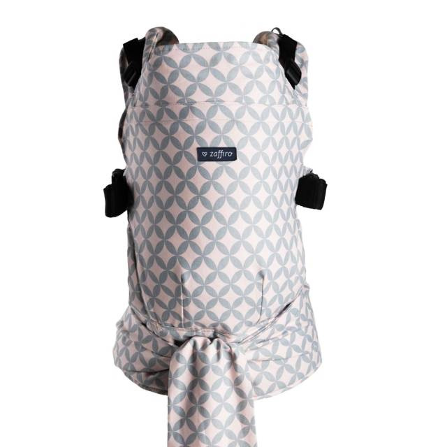 Adjustable baby carrier Zaffiro Joy - Mosaic Pink