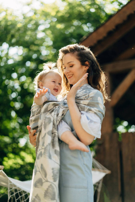 LennyLamb Ring Sling - Rainforest Serene
