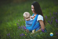 Chusta tkana Little Frog Rocky Coast Cube