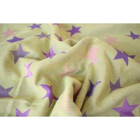 Chusta tkana Yaro Stars Ultra Purple Yellow Confetti