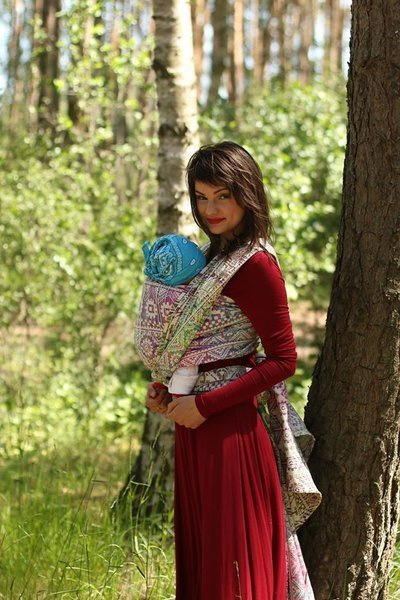 Woven wrap Sensimso Slings - Boha Intense