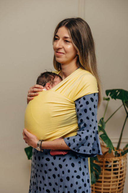 LennyLamb Stretchy/Elastic Baby Sling - Sunbeam (5m.)