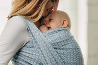 Chusta tkana LennyLamb - LittleLove Sky Blue