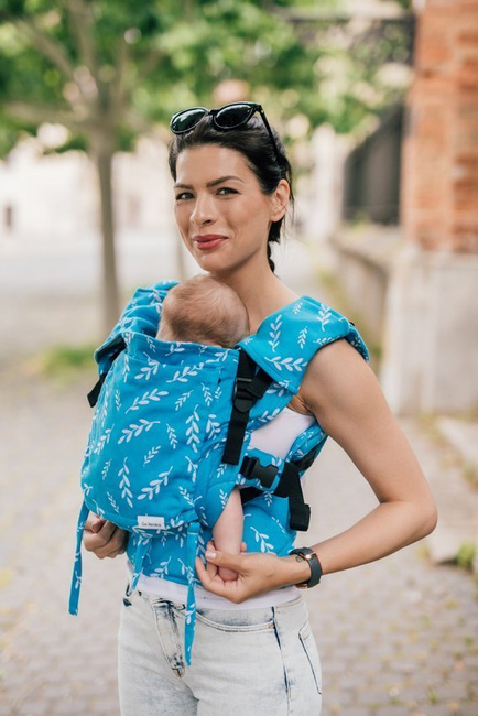 Nosidełko Be Lenka Mini - Leaves Lazure