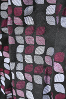 Chusta tkana Yaro Slings - Petals Duo Black Purple Hemp