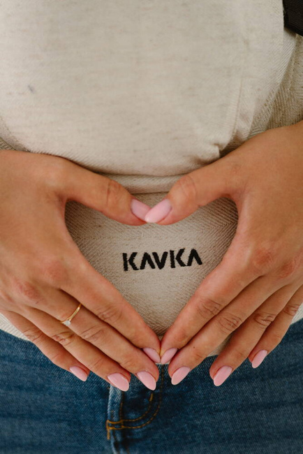 Baby carrier Kavka Multi-age Pro: Oat Herringbone (No Cotton)