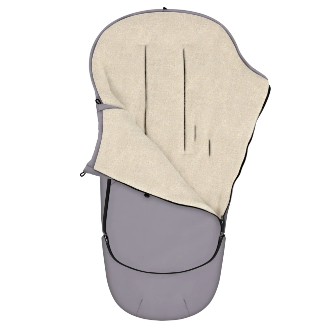 Zaffiro - Aspen EverGrow Wool Sleeping Bag - Steel Grey