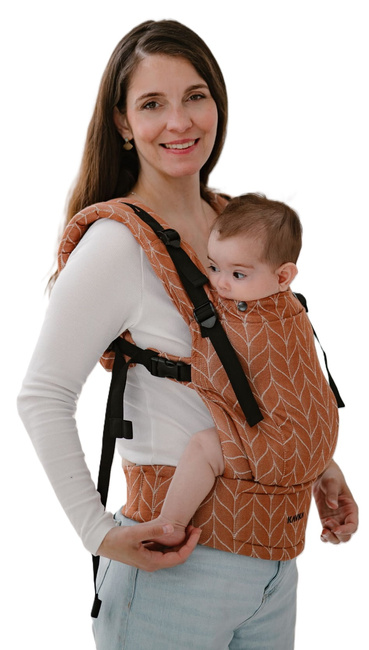 Nosidełko Kavka MultiAge Pro: Hazelnut Braid (No cotton)