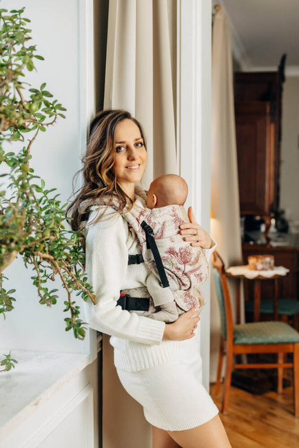 LennyLamb baby carrier LennyLight - Herbarium Reclaimed by Nature