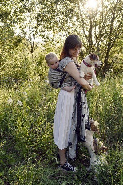 Chusta kółkowa EverySlings Wrrrap me Chase