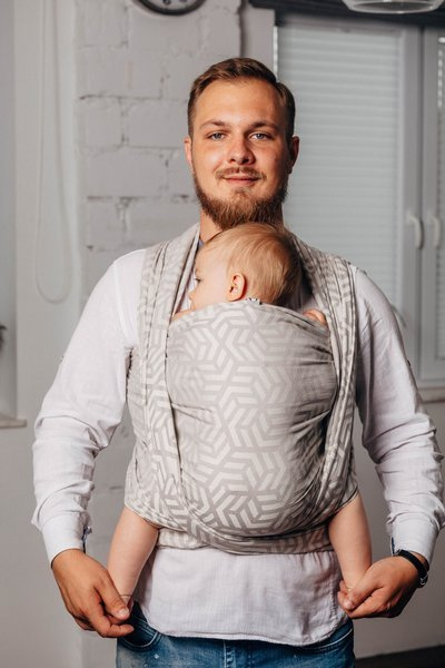 Chusta tkana Lenny Lamb - Alabaster