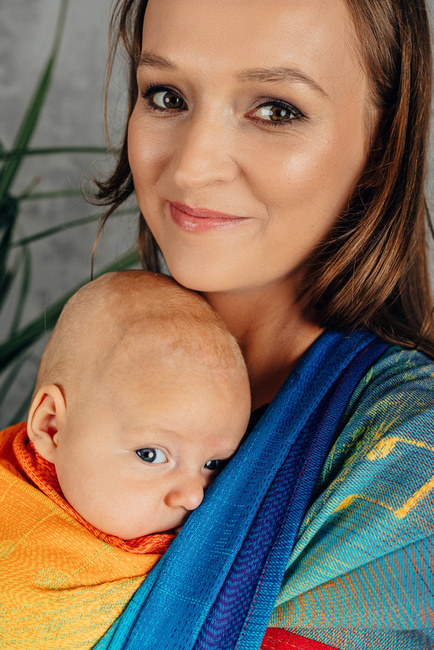 Woven wrap LennyLamb - Rainbow Symphony