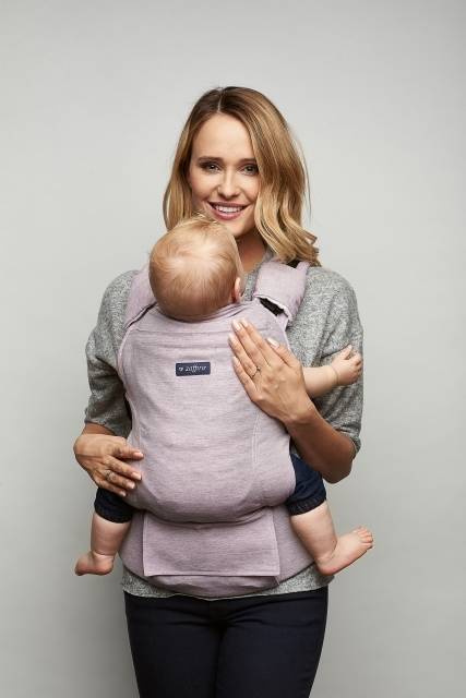 Zaffiro - baby carrier Embrace: Melange Pink