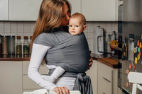 Woven wrap LennyLamb - Smoky - Honey
