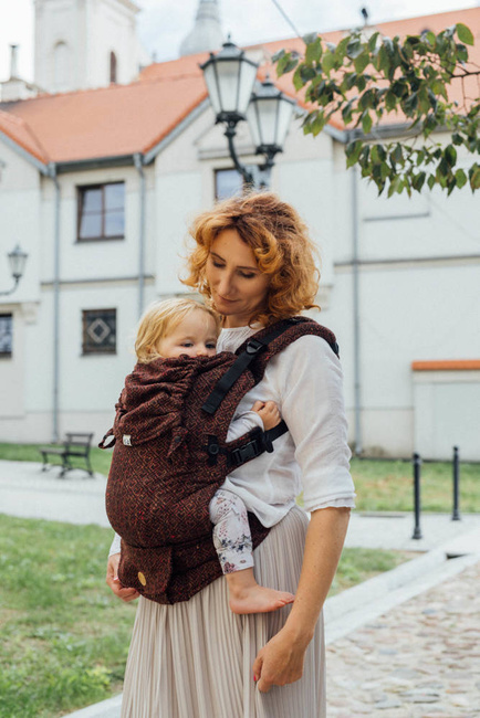 Nosidełko LennyLamb LennyUpGrade - Big Love Auburn