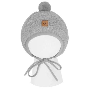 Zaffiro - Tulip Hat 100% Wool – Lamb M (6-12m) Grey