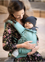 Nosidełko Kinder Hop Multi Soft: Little Herringbone Turquoise